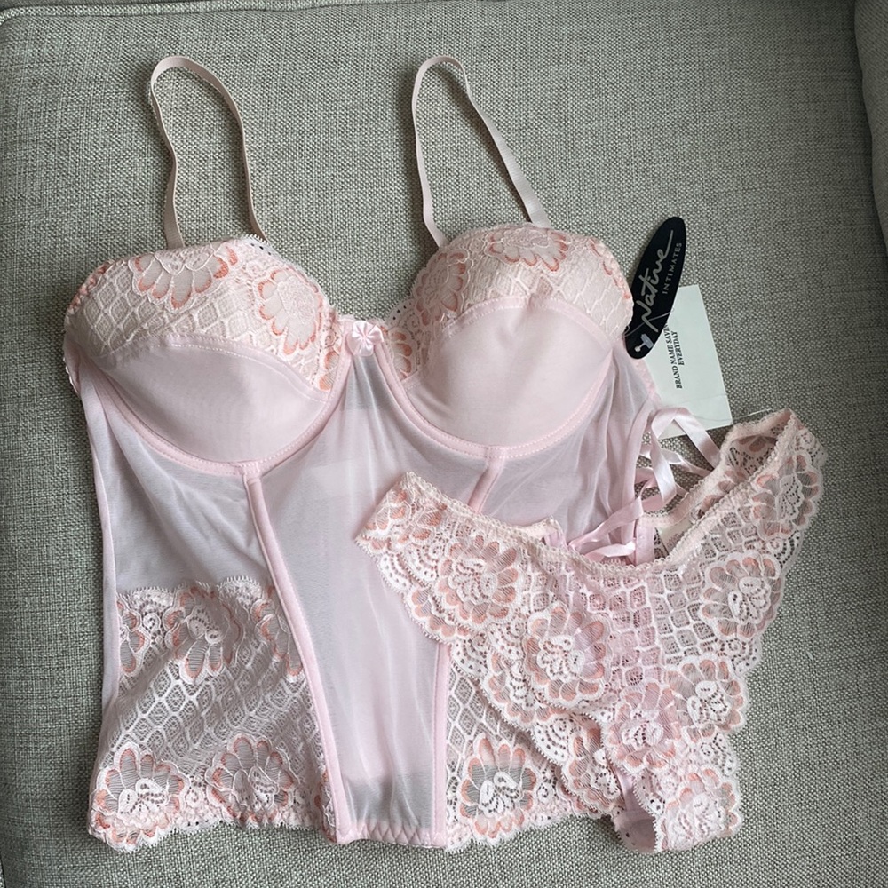 Native Intimates Bustier and Panty set